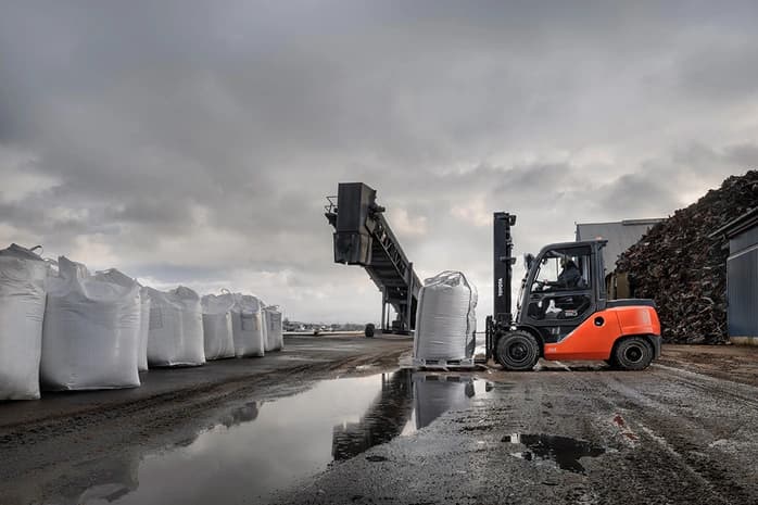 Carrelli elevatori diesel e GPL da 6000 a 8000 kg