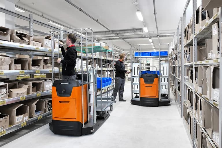 Toyota BT Optio 1t con scale - Immagine 2